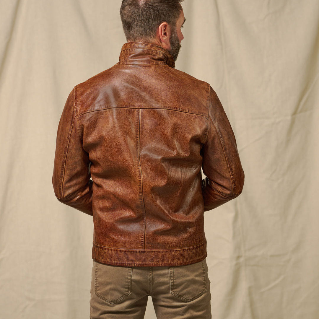 Back view of Sedona in Copperwood Brown